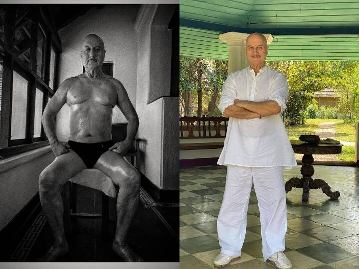 anupam kher shares post on his 67th birthday flaunt his fit body 67 साल की उम्र में अनुपम खेर ने बनाई ऐसी बॉडी, फिटनेस के मामले में आज के एक्टर्स को दे रहे हैं टक्कर