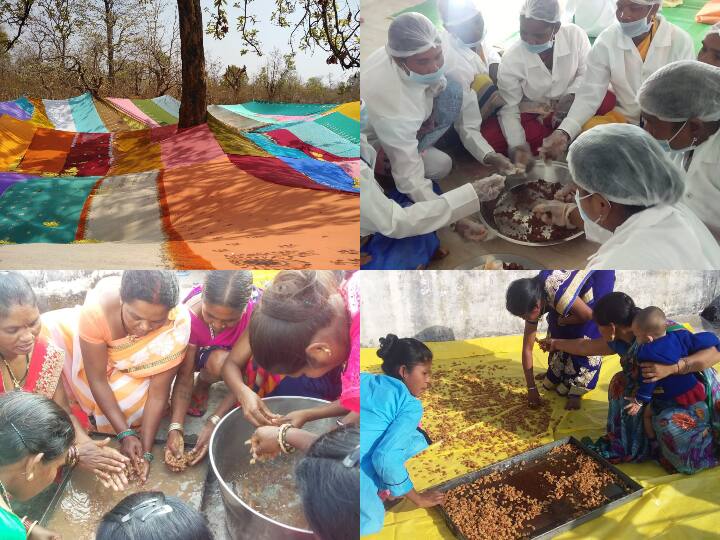 Chhattisgarh News: छत्तीसगढ़ के बस्तर में महुआ से तैयार हो रहा स्वादिष्ट लड्डू, जानिए क्या हैं इसे खाने के फायदे Chhattisgarh News: Delicious laddus are being prepared in Bastar ANN Chhattisgarh News: छत्तीसगढ़ के बस्तर में महुआ से तैयार हो रहा स्वादिष्ट लड्डू, जानिए क्या हैं इसे खाने के फायदे