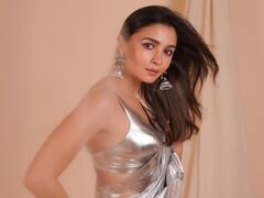 Actress Aliaa bhatt : மின்னும் ஒளியாய் வெள்ளி உடையில் மின்னல் அடித்த ஆலியா பட்... அசத்தும் ஆடம்பர க்ளிக்ஸ்!
