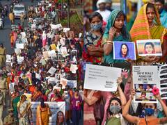 IN PICS | Bengaluru Women March Ahead Of Int'l Women's Day After Recent Hijab Row