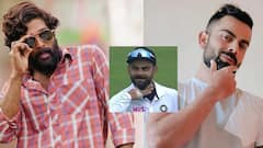 Virat Kohli: পুষ্পা জ্বরে আক্রান্ত কোহলি, মাঠেই অল্লু অর্জুনের ভঙ্গি করে মন জিতলেন