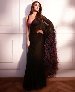 Actress vaani kapoor : இதுவரை இது போலே என்மனம் உன்னை கண்டு துடித்ததில்லை... வாணி கபூரின் 'வாவ்' க்ளிக்ஸ்!