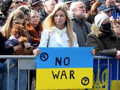 IWD 2022: Women Of World Standing At Forefront Of Protests Against Russia's Invasion Of Ukraine | SEE PICS