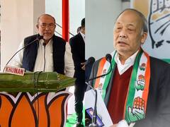 ABP CVoter Manipur Exit Poll 2022: मणिपुर में बीजेपी फिर बना सकती है सरकार, वोट शेयर में कांग्रेस को बड़ा नुकसान