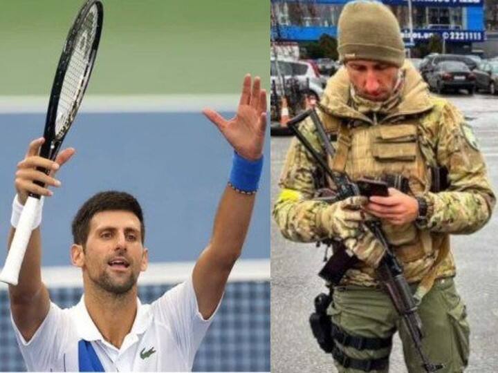 Novak Djokovic offers help to Sergiy Stakhovsky on war in Ukraine यूक्रेन के लिए जंग के मैदान में उतरे टेनिस खिलाड़ी को जोकोविच ने दिया मदद का ऑफर, भेजा यह संदेश