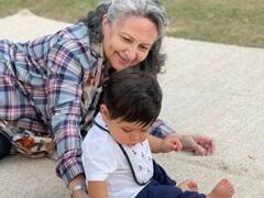 दादी शर्मिला टैगोर ने लुटाया पोते जेह अली खान पर प्यार, नई तस्वीर में दिखा नन्हे नवाब का कूल लुक