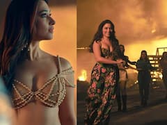 Tamannaah new song: கவர்ச்சியில் உச்சம்.. சமந்தாவை ஓரம் கட்டும் தமன்னா.. வெளியான கலர்ஃபுல் பாடல் வீடியோ!