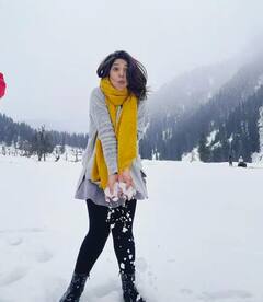 ਬਰਫ਼ ਦੇਖ ਕੇ ਬੱਚੀ ਬਣ ਗਈ ਟੀਵੀ ਅਦਾਕਾਰਾ ਜੈਨੀਫਰ ਵਿੰਗੇਟ, ਬਰਫੀਲੀਆਂ ਵਾਦੀਆਂ ਦਾ ਇੰਝ ਲੈ ਰਹੀ ਆਨੰਦ