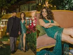 हील्स छोड़ स्नीकर पहन फरहान अख्तर के साथ निकलीं शिबानी दांडेकर, ग्रीन ड्रेस में लगीं बेहद खूबसूरत