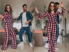 रेट्रो लुक में पति विक्की के साथ कदम थिरकाती दिखीं अंकिता लोखंडे, वीडियो के एंड में देखें पति के दिल छूने वाले मूव्स