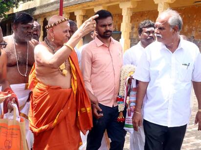 Madurai adheenam temple land issue comment கோயில் நிலங்களுக்கான குத்தகை வழங்காதவர்கள் அடுத்த பிறவியில் வவ்வால்களாக பிறப்பார்கள் - மதுரை ஆதீனம்
