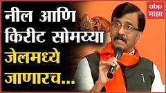 Sanjay Raut : Kirit Somaiya आणि Neel Somaiya जेलमध्ये जाणारच : संजय राऊत
