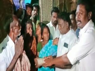 மேலூர் அருகே உயிரிழந்த சிறுமியின் குடும்பத்திற்கு அமைச்சர் மூர்த்தி சார்பில் 5 லட்சம் நிதியுதவி