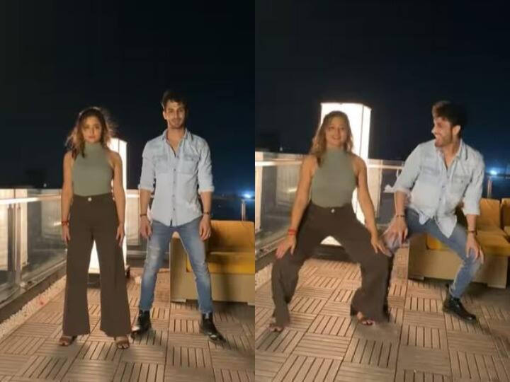 रश्मि देसाई और उमर रियाज ने साथ में लगाए जमकर ठुमके, दोनों को साथ देखकर फैंस बोले- लाजवाब rashami desai umar riaz danced to the Head Knees and Toes reel see viral video रश्मि देसाई और उमर रियाज ने साथ में लगाए जमकर ठुमके, दोनों को साथ देखकर फैंस बोले- लाजवाब