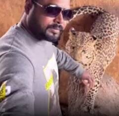 Jaguar Kumar : Indian Doctor refuses to leave Ukraine without pet tigers