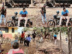 Chhattisgarh News: नक्सलियों के गढ़ में बुलेट से पहुंचे एसपी, कही यह बड़ी बात