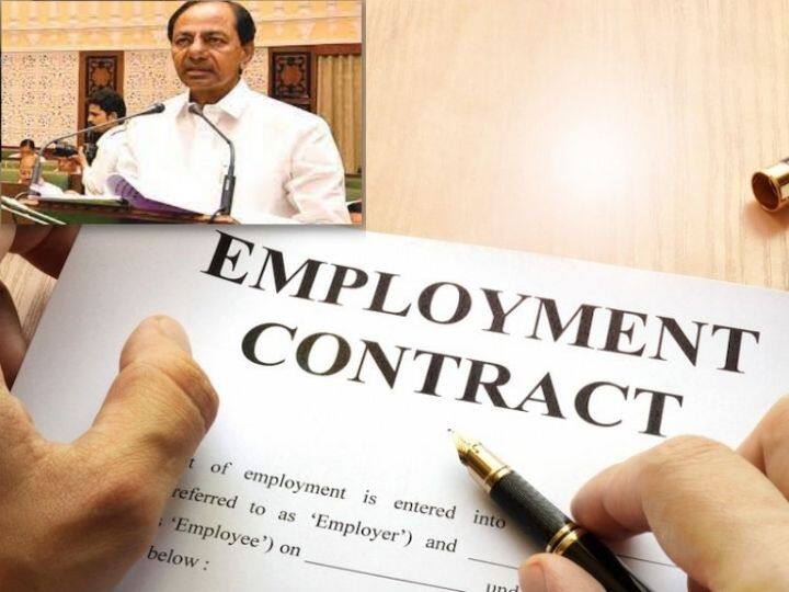 cm kcr Announce Good news for contract employees in Telangana KCR On contract employees: కాంట్రాక్ట్ ఉద్యోగులకు హ్యాపీ డేస్‌, ఒప్పంద ఉద్యోగాలు లేకుండా ఇకపై జాబ్‌ క్యాలెండర్ విడుదలకు ఆదేశాలు
