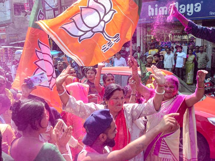 Assam Municipal Election Results 2022: BJP wins 73 of 80, Asom Gana Parishad in 2, know details Assam Municipal Election Results 2022: BJP Wins 73 Of 80 Civic Bodies, Congress Fails To Open Account