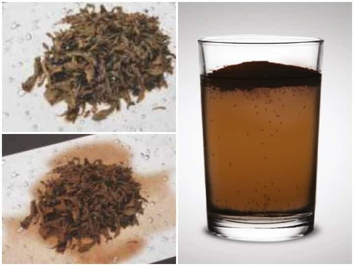 कहीं आपकी चाय में मिलावट तो नहीं है? इस तरह करें असली और नकली चाय पत्ती की पहचान How To Check Adulteration In Tea At Home Tea Testing Tips And Tricks कहीं आपकी चाय में मिलावट तो नहीं है? इस तरह करें असली और नकली चाय पत्ती की पहचान