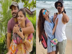 पति अभिनव शुक्ला संग अबू धाबी में वेकेशन एंजॉय कर रही हैं रुबीना दिलैक, मोनोकिनी में बीच किनारे दिखा ग्लैमरस अंदाज