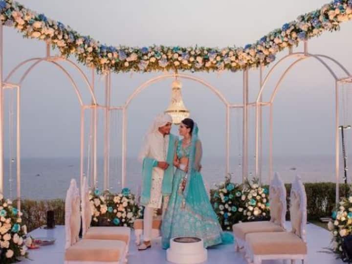 Rahul Chahar Wedding Pics: Rahul Chahar Marries Longtime Girlfriend Ishani Johar In Goa, See Pics Rahul Chahar Marries Longtime Girlfriend Ishani Johar In Goa, See Pics