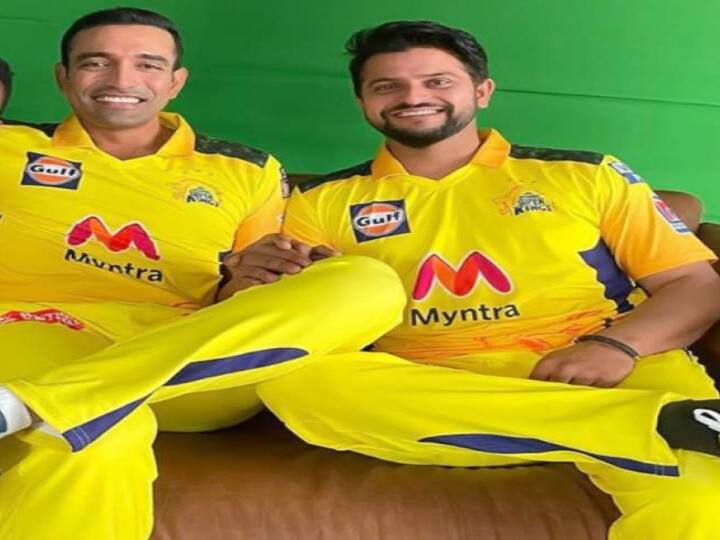 Raina To Uthappa : வாழ்த்துகள் சகோதரா...! சென்னைக்காக பயிற்சி எடுத்த உத்தப்பாவிற்கு வாழ்த்து கூறிய சி.எஸ்.கே. சிங்கம் ரெய்னா..!