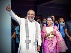 Watch: मणिपुर में दोबारा सत्ता हासिल करने के बाद जमकर थिरके एन बीरेन सिंह, ऐसा रहा पत्रकार से सीएम बनने का सफर 