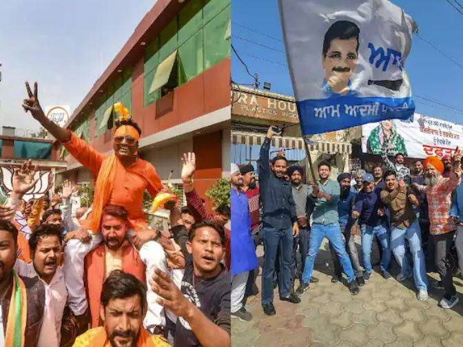 ਉੱਤਰ ਪ੍ਰਦੇਸ਼, ਪੰਜਾਬ, ਉਤਰਾਖੰਡ, ਮਨੀਪੁਰ ਅਤੇ ਗੋਆ ਵਿਧਾਨ ਸਭਾ ਚੋਣਾਂ ਦੇ ਰੁਝਾਨਾਂ ਨੇ ਜਿੱਤ-ਹਾਰ ਦੀ ਤਸਵੀਰ ਸਾਫ਼ ਕਰ ਦਿੱਤੀ ਹੈ। ਰੁਝਾਨਾਂ ਮੁਤਾਬਕ ਯੂ.ਪੀ., ਉਤਰਾਖੰਡ, ਗੋਆ ਅਤੇ ਮਨੀਪੁਰ ਵਿੱਚ ਭਾਜਪਾ ਦੀ ਸਰਕਾਰ ਬਣ ਰਹੀ ਹੈ, ਜਦੋਂ ਕਿ ਪੰਜਾਬ ਵਿੱਚ ਆਮ ਆਦਮੀ ਪਾਰਟੀ ਸੱਤਾ ਬਣਾ ਰਹੀ ਹੈ।