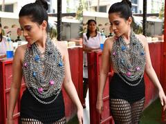 जंजीरों में कैद हुईं उर्फी जावेद, फैशन की सभी हदें कर दीं पार! आउटफिट समझने के चक्कर में दिमाग हो जाएगा दही