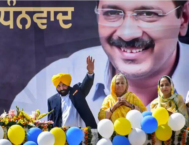 Punjab Election Result 2022 Winners full List Punjab  Polls Results Winners Complete list AAP BJP Congress SAD Punjab Election Result 2022 : पंजाबमध्ये 'आप'चीचं हवा, 117 पैकी 92 जागांवर विजय मिळवत रचला इतिहास, पाहा विजयी उमेदवारांची यादी