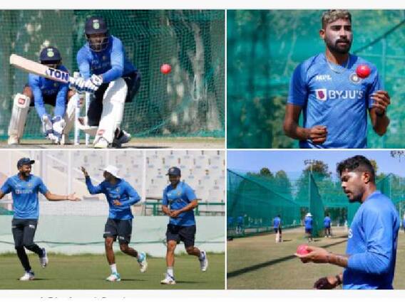 भारतीय संघाचा सराव सुरु