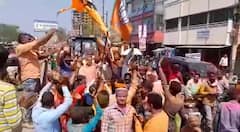 Election 2022 : निवडणूक निकालानंतर भाजपचं जोरदार सेलिब्रेशन, कार्यकर्त्यांचा जल्लोष