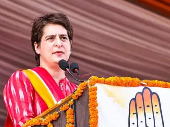 UP Election Result 2022 congress losses uttar pradesh assembly election  Priyanka Gandhi flop show UP Election Result : उत्तर प्रदेशमध्ये काँग्रेसची दयनीय अवस्था, प्रियंका गांधींची जादूही फिकी 