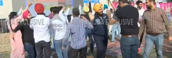 Bhagwant Mann 35 ਹਜ਼ਾਰ ਵੋਟਾਂ ਨਾਲ ਅੱਗੇ, AAP ਵਰਕਰਾਂ 'ਚ ਜਸ਼ਨ ਦਾ ਮਾਹੌਲ