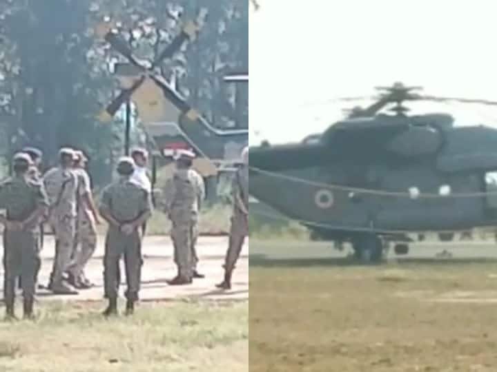 Chhattisgarh News Bastar Helipad ready with night landing facility in Bastar soldiers will get help ANN Bastar: बस्तर में नाइट लैंडिंग की सुविधा के साथ हेलीपैड तैयार, नक्सल मोर्चे पर तैनात जवानों को मिलेगी मदद