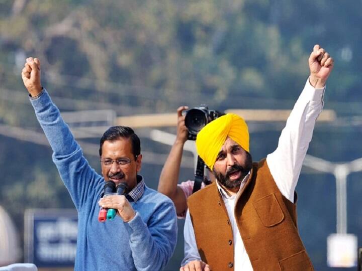 Punjab Election Result Aam Aadmi Party leads in Punjab Assembly, Congress lags behind Punjab Election Result : पंजाबमध्ये 'आप' ची मुसंडी; बहुमताच्या दिशेनं वाटचाल, काँग्रेस पिछाडीवर