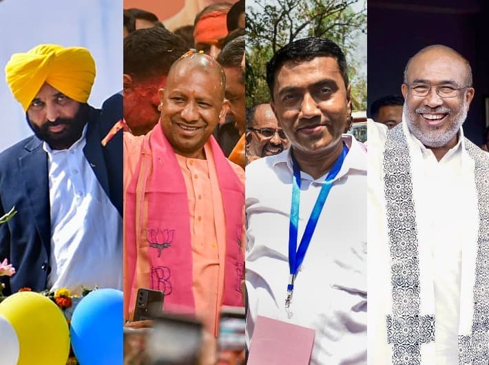 Assembly Election 2022 Result Uttar Pradesh Uttarakhand Punjab Manipur Goa Election Result 2022: यूपी-उत्तराखंड में बीजेपी ने लहराया परचम, पंजाब में खूब चली झाड़ू, जानिए पांचों राज्यों का रिजल्ट