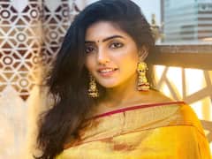 Eesha Rebba clicks: பட்டுப்புடவையில் பளபளக்கும் ஈஷா ரெப்பா...!
