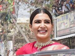 Samantha: तुला हिंदी बोलता येतं का?  फोटोग्राफरच्या प्रश्नावर समंथाचं हटके उत्तर,पाहा काय म्हणाली?