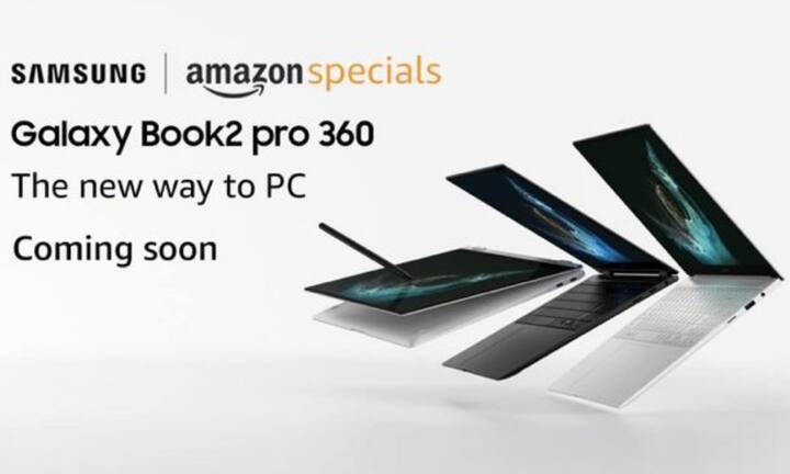 Samsung Galaxy Book 2 Pro Laptop Price of Samsung New Laptop Best Samsung Laptop Samsung Galaxy Book 2 Pro Laptop Launch Date एमेजॉन पर आ रहा है सैमसंग का सबसे जबरदस्त लैपटॉप, फीचर में कर देगा सबको फेल