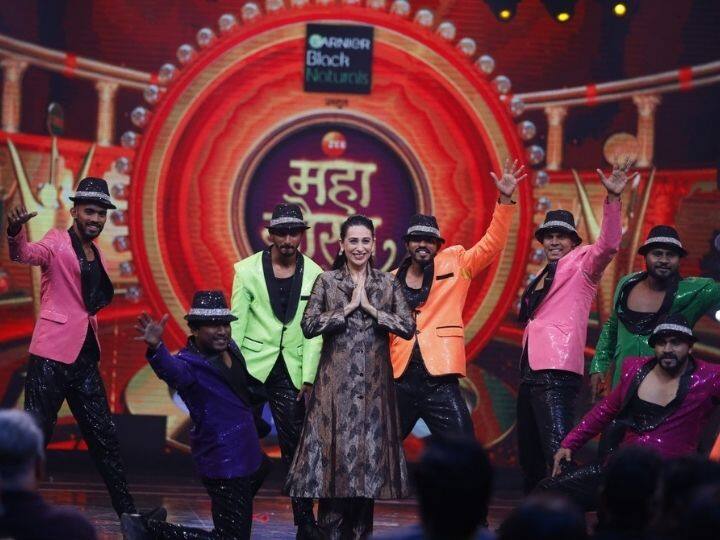 Zee Maha Gaurav Puraskar 2022  Karisma Kapoor Johnny Lever Shreyas Talpade Nagraj Manjule  Attended the awards ceremony Zee Maha Gaurav Puraskar 2022 :  झी महागौरव 2022 पुरस्कार सोहळा संपन्न; करिष्मा कपूरसह अनेक प्रसिद्ध कलाकारांची हजेरी