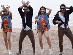 Rashmika Mandanna And Varun Dhawan Groove To Arabic Kuthu - Watch