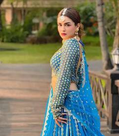 ਅਵਨੀਤ ਕੌਰ ਦੇ ਨਵੇਂ ਬਲੂ ਲਹਿੰਗਾ ਲੁੱਕ ਨੇ ਲੁੱਟਿਆ ਫੈਨਜ਼ ਦਾ ਦਿਲ, ਫੈਨਜ਼ ਬੋਲੇ- 'ਕਤਈ ਜ਼ਹਿਰ'