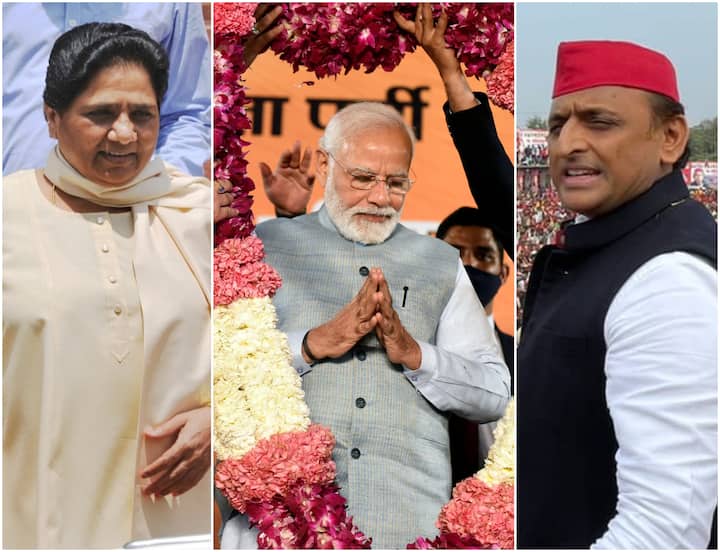 UP Election Result 2022: BSP Chief Mayawati and SP Chief Akhilesh Yadav reactions on bjp win UP Election Result: नतीजों पर बोलीं मायावती- अफवाह फैलाकर जीती BJP, अखिलेश ने कहा- दूर हुआ भगवा पार्टी का भ्रम