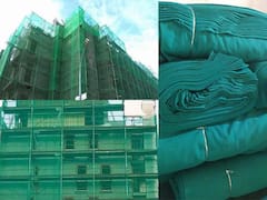 Trending : बांधकाम सुरु असलेली इमारत झाकली जाते हिरव्या कपड्यात; कारण माहितीये