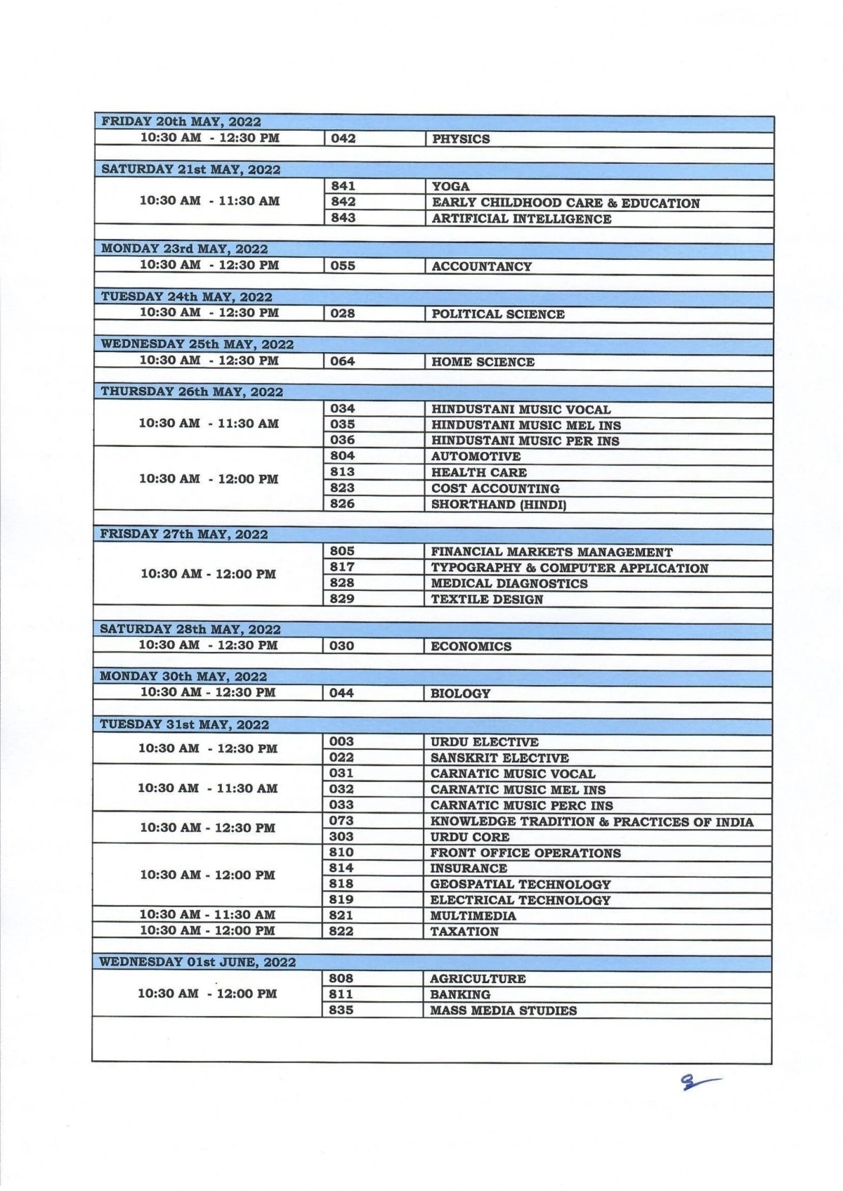 CBSE Term 2 Exams Schedule: సీబీఎస్ఈ 10, 12వ తరగతి పరీక్షల షెడ్యూల్ విడుదల