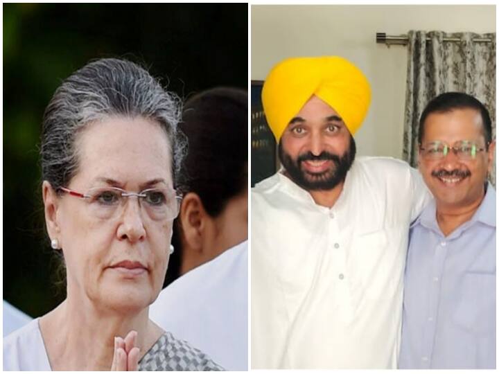 Election Result 2022 AAP has become a big challenge before the Congress to lead the opposition Election Result 2022: पांच राज्यों में हार ने कांग्रेस को पहुंचाई 'चोट', विपक्ष की अगुवाई के लिए AAP बनी सबसे बड़ी चुनौती