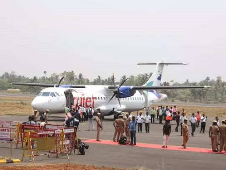 Salem-Chennai flights will resume later this month சேலம்- சென்னை இடையே இம்மாத இறுதியில் மீண்டும் விமான சேவை