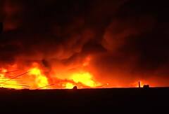 Kolkata: चमड़े के गोदाम में लगी भयानक आग