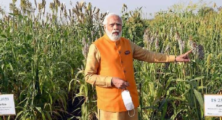 Know what PM Modi said to farmers in Ahmedabad Panchayat Mahasamelan details inside અમદાવાદમાં પંચાયત મહાસમંલેનમાં પીએમ મોદીએ ખેડૂતોને શું કરી ટકોર ? જાણો વિગત